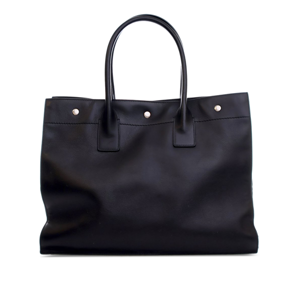 Pre-Loved Saint Laurent Small Smooth Calfskin Rive Gauche Tote - Picture 3 of 12